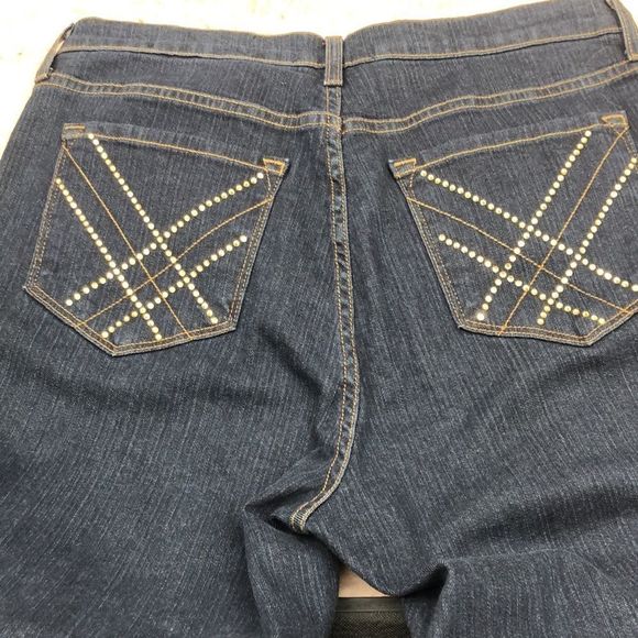 NYDJ Premium denim high rise boot cut jeans - Picture 4 of 7